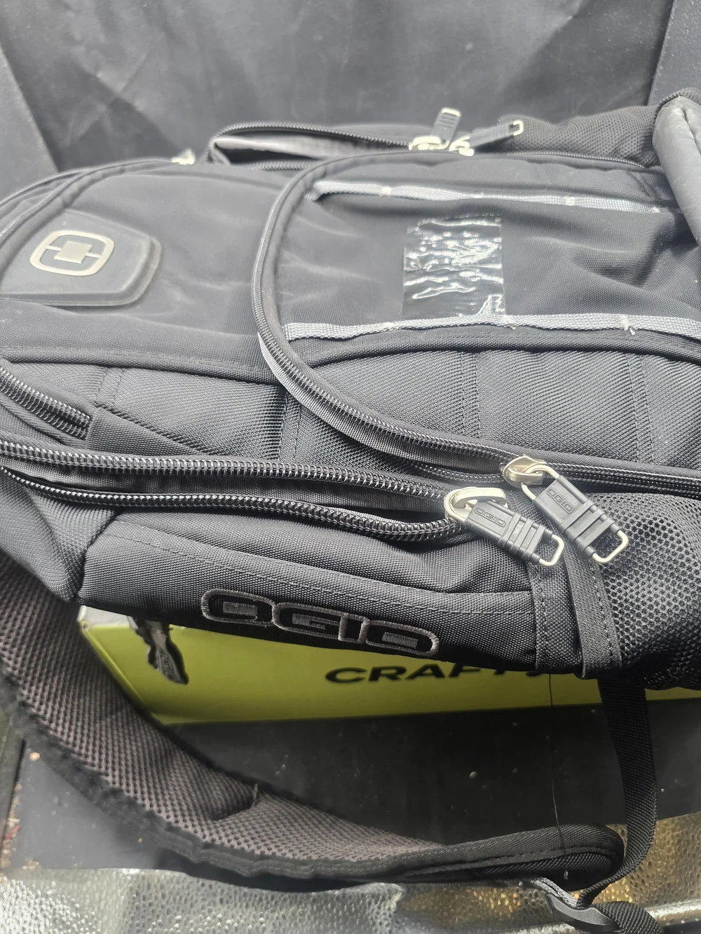 OGIO Black Men’s Backpack with Gray Accent Straps
